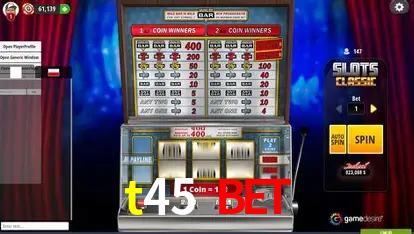 Promoção Relâmpago t45 bet